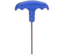 TA-VIGOR 1 clé hexagonale H2.5 avec poignée en T, 2,5 mm en acier S2 pour réparation de vélo, meubles et mécanique