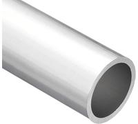 TA-VIGOR 1 pièce de tube rond en aluminium 6063, 40 mm de diamètre extérieur 34 mm de diamètre intérieur 400 mm de longueur de tuyau en aluminium sans soudure droit pour ameublement, machines
