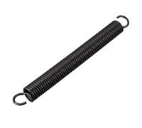 TA-VIGOR 1 ressort de traction avec double crochet, diamètre du fil de 2,5 mm, diamètre extérieur de 18 mm, longueur libre de 180 mm, ressort en acier pour réparations de bricolage, machines