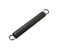 TA-VIGOR 1 ressort de traction avec double crochet, diamètre du fil de 2,5 mm, diamètre extérieur de 18 mm, longueur libre de 150 mm, ressort en acier pour réparations de bricolage, machines