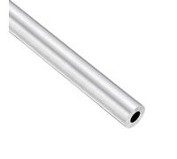 TA-VIGOR 1 tube rond en aluminium 6063, 21 mm de diamètre extérieur et 13 mm (DI x DI), 300 mm de long, tuyau en aluminium droit sans couture pour ameublement, machines, bricolage