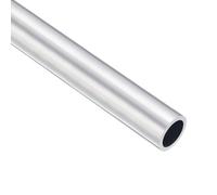 TA-VIGOR 1 tube rond en aluminium 6063, 28 mm de diamètre extérieur et 24 mm (DI x DI), 200 mm de long, tuyau en aluminium droit sans couture pour ameublement, machines, bricolage