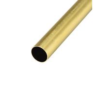 TA-VIGOR 1 tube rond en laiton, 13 mm OD 0,5 mm d'épaisseur de paroi, 300 mm de long, tuyau droit sans couture haute résistance pour bricolage, bricolage, jardinage, passe-temps