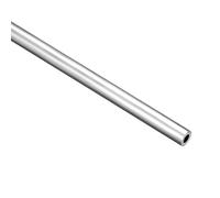 TA-VIGOR 6063 Tube Droit Rond En Aluminium Sans Couture 1 Pied Longueur 6mm/0.24" ID 11mm/0.43" OD 300mm Longueur 1Pc, Tube Droit Sans Couture En Métal pour Bricolage Artisanat Argent