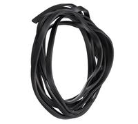 TA-VIGOR Bande de bordure en caoutchouc de 3,5 m de long, protection de bord flexible en forme de U pour bords de 0,5 à 1 mm, protection de bord de portière de voiture, bande de caoutchouc de verre