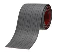 TA-VIGOR Bande de transition autocollante pour sol 76 mm x 1 m Grain gris