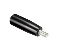 TA-VIGOR Bouton de volant rotatif M8 x 63 mm, filetage mâle avec poignée tournante en bakélite en plastique pour machine de fraisage de tour industrielle