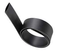 TA-VIGOR Gaine Thermorétractable Adhésive 25 mm - Taux de Rétraction 3:1 - Isolation Électrique, Protection Câbles et Fils - Longueur 1 Mètres - Noir