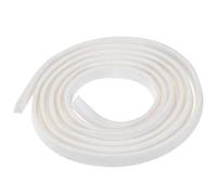 TA-VIGOR Joint de bordure en U blanc, joint en caoutchouc en forme de U, pour protection de bord compatible avec les bords de 0,5 à 2,5 mm de long