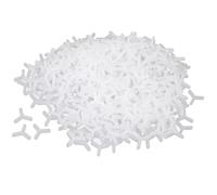 TA-VIGOR Lot de 1 000 entretoises de carrelage en forme de Y de 3 mm en plastique pour installation de mosaïque en céramique et porcelaine, outils de carrelage réutilisables pour lignes de coulis