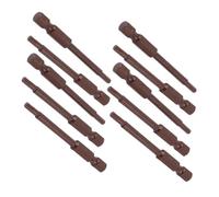 TA-VIGOR Lot de 10 embouts de tournevis hexagonaux magnétiques de 3 mm