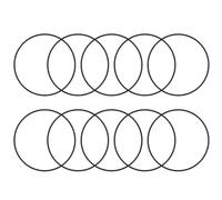 TA-VIGOR - Lot de 10 Joints Toriques en Nitrile (NBR) - 72 mm Ø Extérieur / 65,8 mm Ø Intérieur / 3,1 mm Épaisseur - Joints d'Étanchéité Métriques pour Tuyaux, Robinets, Automobile et Plomberie