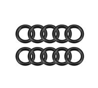 TA-VIGOR - Lot de 10 Joints Toriques en Nitrile (NBR) - 9 mm Ø Extérieur / 6 mm Ø Intérieur / 1,5 mm Épaisseur - Joints d'Étanchéité Métriques pour Tuyaux, Robinets, Automobile et Plomberie