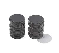 TA-VIGOR Lot de 100 disques de ponçage humides et secs, grain 1200, 5,1 cm, papier de verre électrostatique pour plantation de sable en carbure de silicium