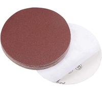 TA-VIGOR Lot de 15 disques abrasifs PSA de 125 mm, grain 100, 12,7 cm, disques abrasifs auto-adhésifs en oxyde d'aluminium pour ponçage du bois, de la peinture, du plastique et du métal