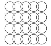 TA-VIGOR - Lot de 20 Joints Toriques en Nitrile (NBR) - 50 mm Ø Extérieur / 43,8 mm Ø Intérieur / 3,1 mm Épaisseur - Joints d'Étanchéité Métriques pour Tuyaux, Robinets, Automobile et Plomberie