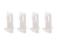 TA-VIGOR Lot de 20 piquets de support d'étagère en plastique de 5 mm, accessoires d'installation de meubles verrouillables pour étagères de cuisine