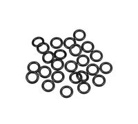 TA-VIGOR - Lot de 25 Joints Toriques en Nitrile (NBR) - 8 mm Ø Extérieur / 5 mm Ø Intérieur / 1,5 mm Épaisseur - Joints d'Étanchéité Métriques pour Tuyaux, Robinets, Automobile et Plomberie