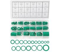 TA-VIGOR Lot de 270 joints toriques en caoutchouc nitrile, 18 tailles, kits d'assortiment, rondelles de robinet, joints d'espacement, kit de joints toriques, joint d'étanchéité métrique, vert