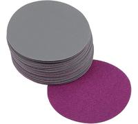 TA-VIGOR Lot de 30 disques de ponçage humides et secs de 75 mm, grain 2000, 7,6 cm, papier abrasif électrostatique en carbure de silicium pour plantation