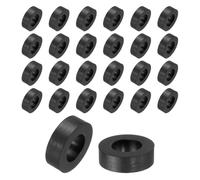 TA-VIGOR Lot de 48 entretoises en caoutchouc 16 mm DE X 8,5 m ID x 5 mm de hauteur - Blocs et coussinets en caoutchouc anti-vibrations pour la maison, la voiture, les appareils électroménagers