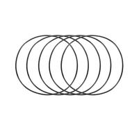 TA-VIGOR - Lot de 5 Joints Toriques en Nitrile (NBR) - 100 mm Ø Extérieur / 96 mm Ø Intérieur / 2 mm Épaisseur - Joints d'Étanchéité Métriques pour Tuyaux, Robinets, Automobile et Plomberie