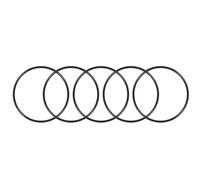 TA-VIGOR - Lot de 5 Joints Toriques en Nitrile (NBR) - 115 mm Ø Extérieur / 108 mm Ø Intérieur / 3,5 mm Épaisseur - Joints d'Étanchéité Métriques pour Tuyaux, Robinets, Automobile et Plomberie