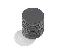 TA-VIGOR Lot de 50 disques de ponçage humides et secs, grain 1500, 5 cm, papier abrasif électrostatique en carbure de silicium pour plantation