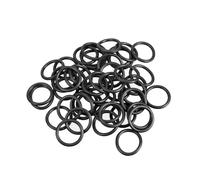 TA-VIGOR - Lot de 50 Joints Toriques en Nitrile (NBR) - 13 mm Ø Extérieur / 6,8 mm Ø Intérieur / 3,1 mm Épaisseur - Joints d'Étanchéité Métriques pour Tuyaux, Robinets, Automobile et Plomberie