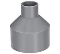 TA-VIGOR Raccord réducteur DWV en PVC - 32 mm x 75 mm - Pour réducteur de conduit et systèmes de plomberie d'alimentation en eau - Gris
