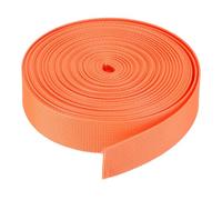 TA-VIGOR Sangle plate en nylon 2,5 cm 9,1 m Orange fluo pour sac à dos, porte-bagages