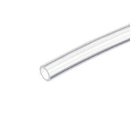TA-VIGOR Tube en silicone souple de qualité alimentaire 4 mm x 6 mm OD, 2 m de long, tuyau d'eau et d'air pour pompe de transmission, transparent