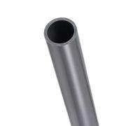 TA-VIGOR Tuyau rond rigide en PVC de 16,5 mm x 20 mm de diamètre intérieur, 0,65 m de long, canal droit à fort impact pour décoration à faire soi-même, système de refroidissement par eau, aquarium,
