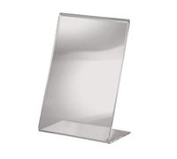 SIGEL Présentoir incliné Ta214 – Acrylique transparent, 15,5×10,6×5,3cm, résistance permanente UV