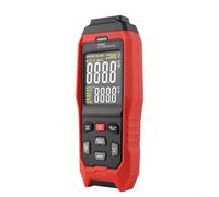 TA612A Thermomètre numérique K/J type avec USB-C, thermomètre de température -200 à 1372 °C, enregistreur de données pour 9999 valeurs, fonction d'alarme, portable pour l'industrie et le laboratoire