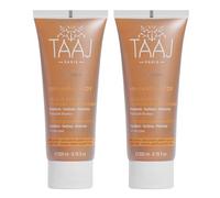 TAAJ | Gélée de Douche Gourmande Fleur d'Oranger | Effet Raffermissant et Revitalisant | Mousse Délicate et Fondante | Fabriqué en France | CrueltyFree | Lot de 2x 200ml