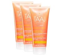 TAAJ | Gelée de Douche Jasmin Abhyanga | Vertus Anti-Oxydant | Nettoie la Peau en Douceur | La peau est Délicatement Parfumée | Fabriqué en France | Vegan | CrueltyFree | 3x200ML