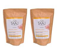 TAAJ | Sels de Bains de l'Himayala | Détoxifie le Corps | Peau Hydratée et Satinée | Moment de Détente Unique dans votre Bain | Fabriqué en France | CrueltyFree | Lot de 2x 250gr