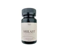 TAAJ | Shilajit en gélules | Pur de l'Himalaya, 100% naturel | 70% d'acides fulviques | + 85 minéraux et oligo-éléments | Antioxydant | Réduit stress & fatigue | Cure de 30 jours | 60 gélules