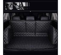 TAAN Tapis de Coffre de Voiture pour Alfa Romeo Stelvio 2017-2021, Encerclement Complet ImperméAble AntidéRapant Tapis De Coffre en Cuir Couverture Voiture Accessoires/, Black