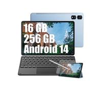Blackview Tab 16 Pro Tablette Tactile 10.95 16Go+256Go-SD 1To 7700mAh 13MP+8MP Android 14 Dual SIM-PC Mode Bleu Avec Clavier K1 Bleu G