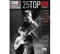 Tab+ 25 Top Hard Rock Songs Tab Tone Technique Guitar Recorded Version G