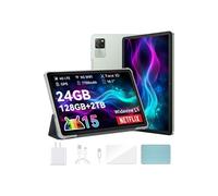 Blackview Tab 60 Pro Tablette Tactile 10.1"" HD+ IPS Android 14,24Go+128Go/SD 1 To,5100mAh(10W) Wifi 5, Mode PC Dual SIM - Vert