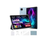 Blackview Tab 60 Pro Tablette Tactile 10.1"" HD+ IPS Android 14,24Go+128Go/SD 1 To,5100mAh(10W) Wifi 5, Mode PC Dual SIM - Bleu