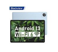 Blackview Tab 70 WiFi Tablette Tactile 10.1 pouces HD+ IPS Android 13 2.4G+5G WiFi 6, RAM 8 Go ROM 64 Go/SD 1 To 6580mAh - Bleu Bleu crépusculaire G