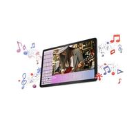 Tab M11 ZADA - Tablette - Android 13 ou versions plus récentes - 128 Go eMMC - 11" IPS (1920 x 1200) - Logement microSD - gris luna