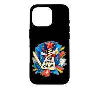 Tab Pull Calm Mécanisme Pop-Up en Papier Coque pour iPhone 16 Pro