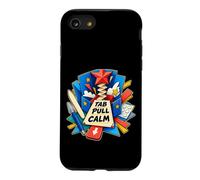 Tab Pull Calm Mécanisme Pop-Up en Papier Coque pour iPhone SE (2020) / 7/8