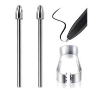 Tab S6 Lite/S7/S8/S9/S10, pointes de rechange pour Samsung Galaxy Tab S6 Lite/S7/S8/S9/S10 Stylet All Verison Stylus S Pen pointes de rechange + pince à épiler (2 pointes métalliques)