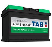 Tab Start Stop Agm Ag70 Batterie Voitures, 12 V 70Ah 760 Amps (En)